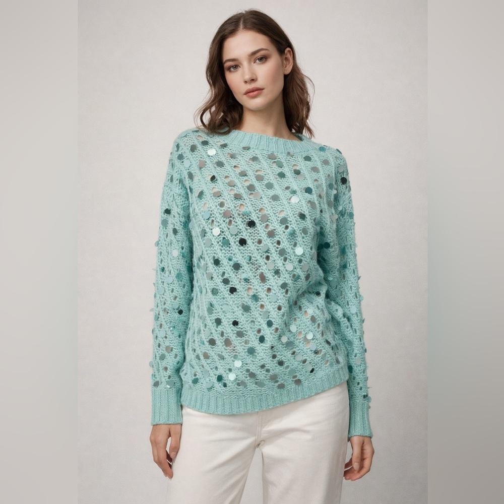 Mint Green Women's Sweater